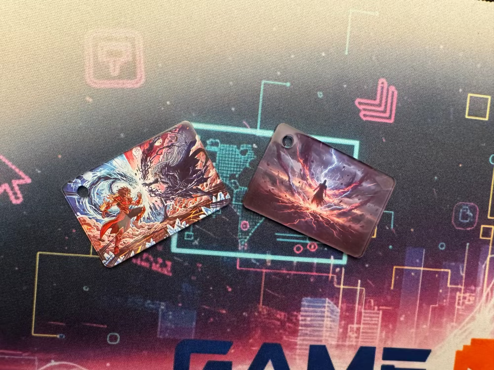 Acrylic Keychain - Customized Size 2.5 Inch X 1.5 inch One Sided Picture