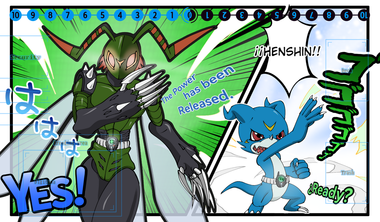 Henshin Time, Lock In!