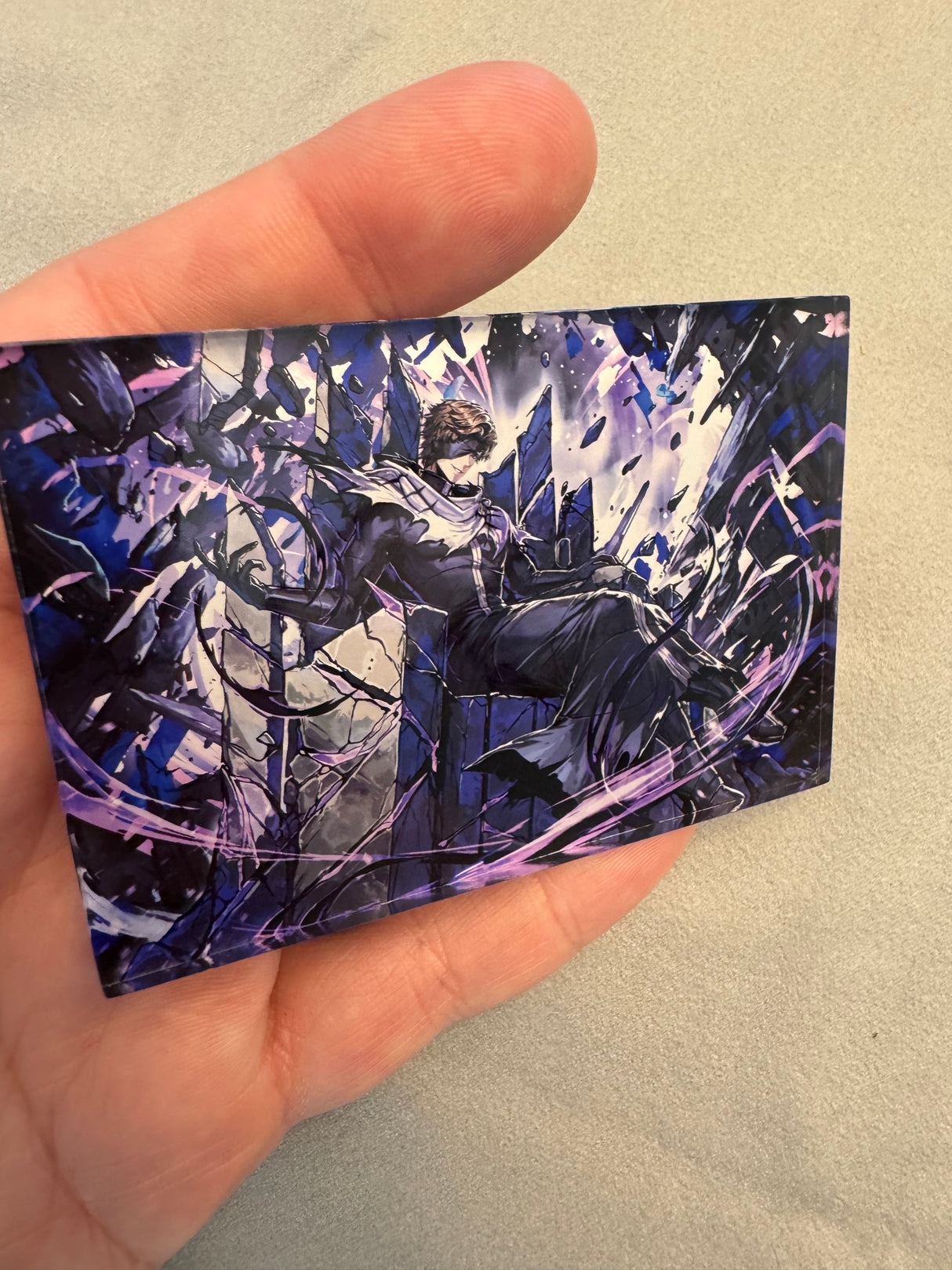 The Architect Acrylic Panel - Japanese TCG Size Panels
