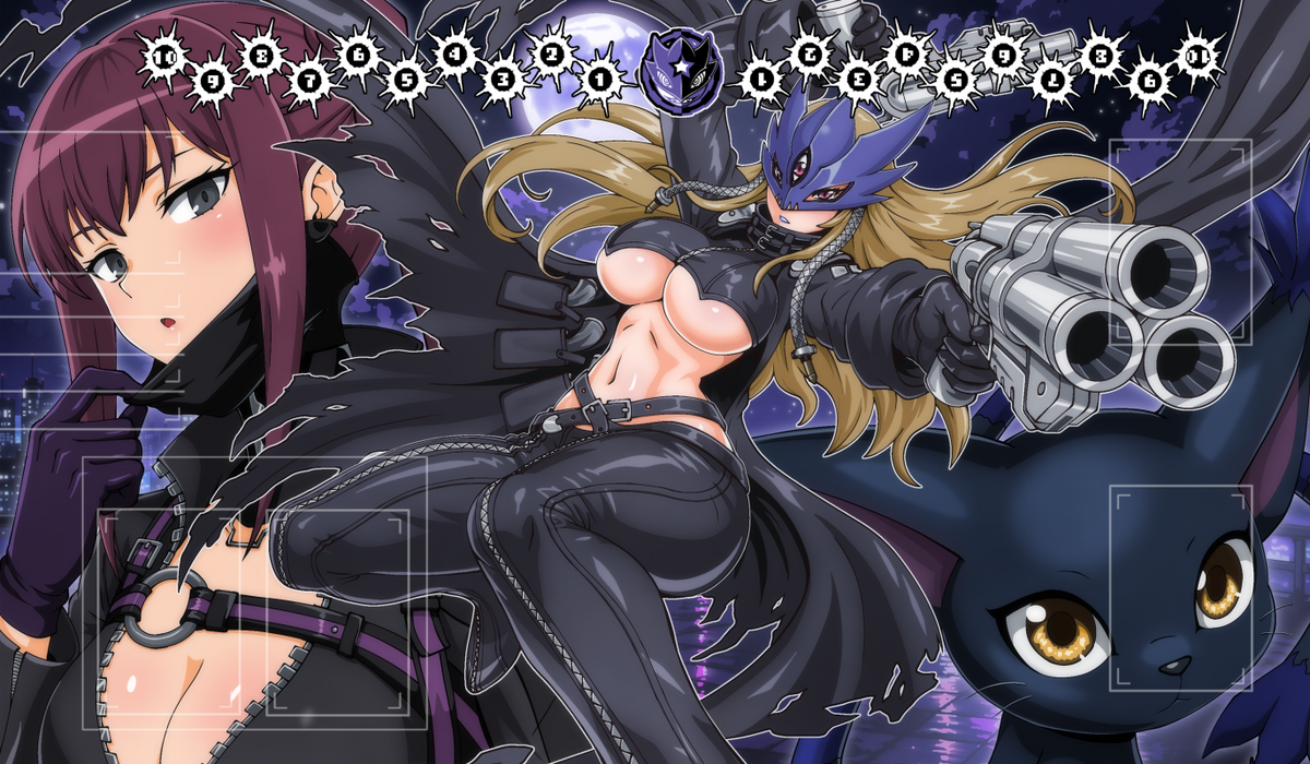 Locked and Loaded - 24" Wide X 14" Height Playmat - LINK ONLY!