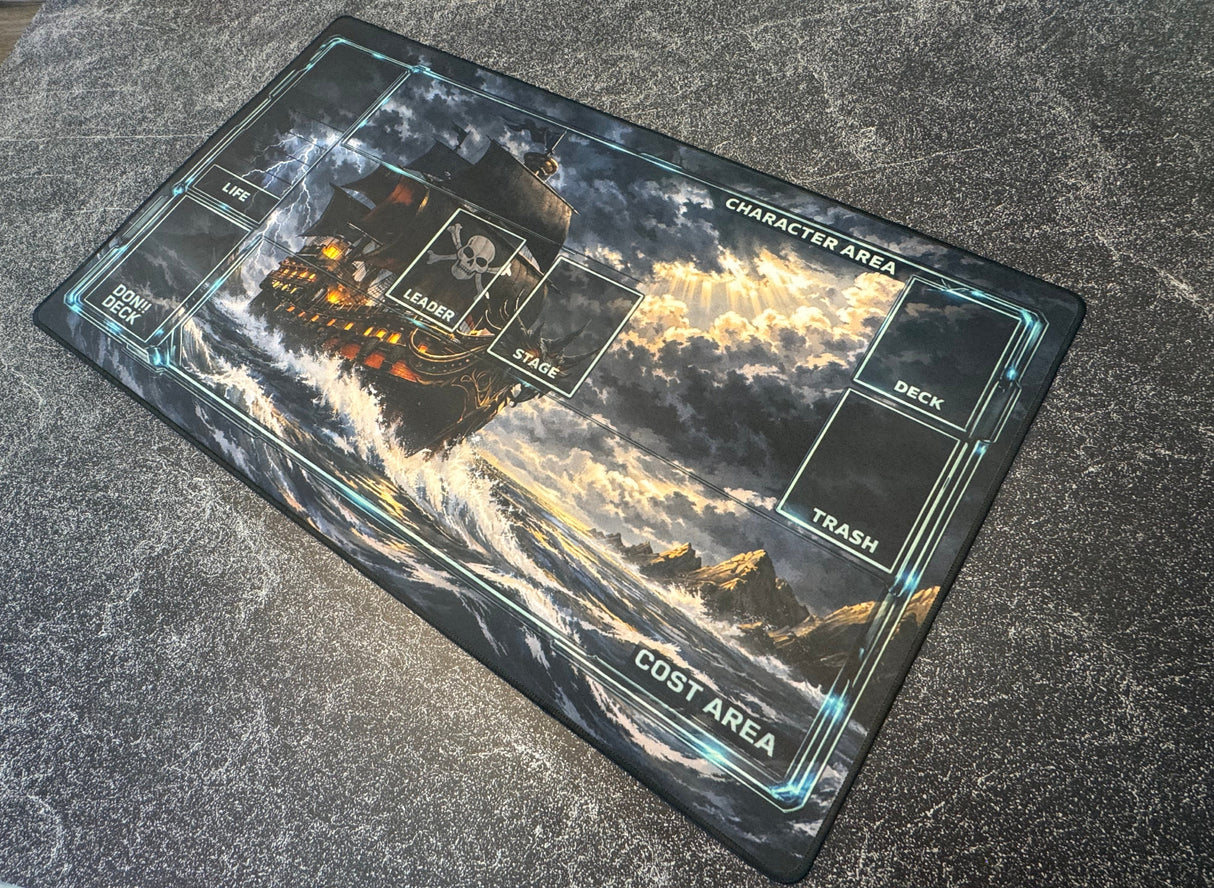 Playmat/Gaming Mousepad - Customized 14 Inch X 24 Inch, 2.5 MM Thickness