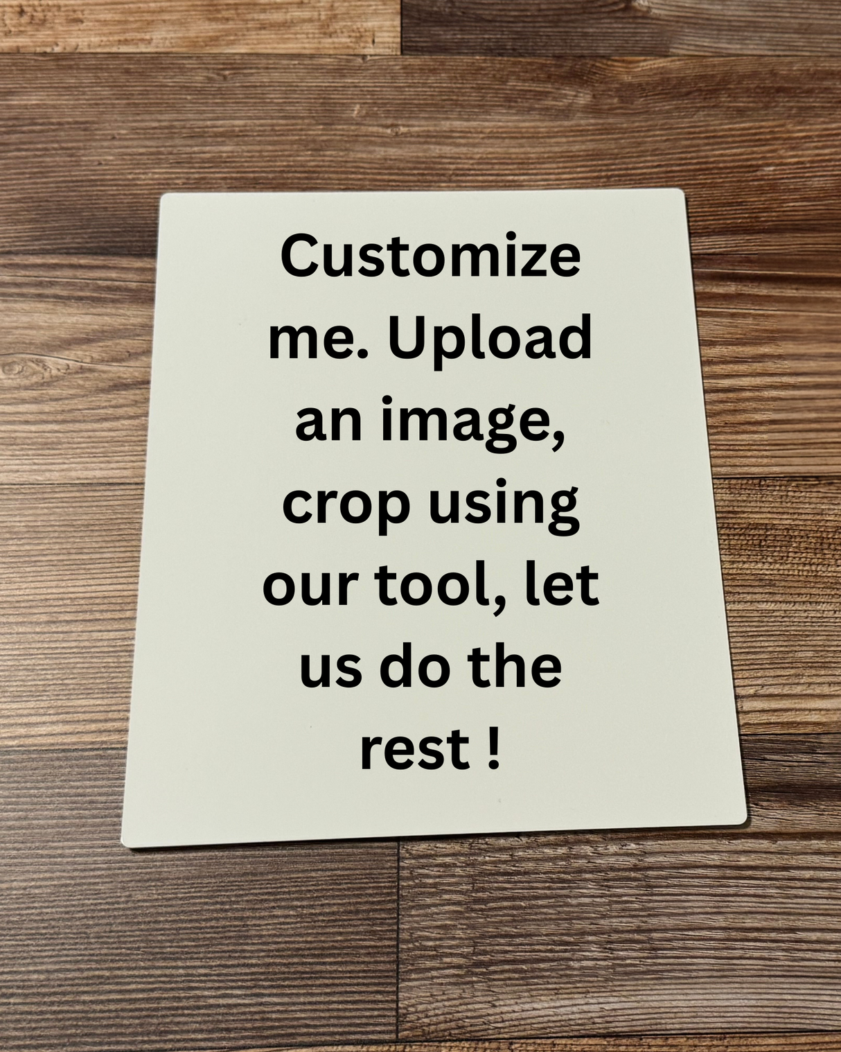 Metal Print - Customized 8 Inch  X 10 Inch