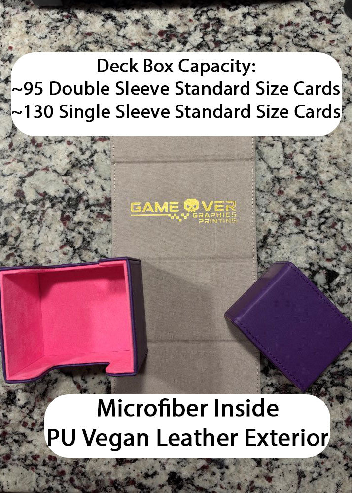 Premium Custom Printed Deck Boxes – 1 to 4 Panel Designs