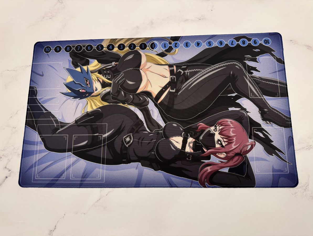 Gunsmoke Elegance - 24" Wide X 14" Height Playmat