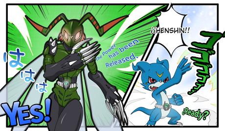 Henshin Time, Lock In!