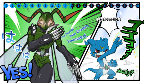 Henshin Time, Lock In!