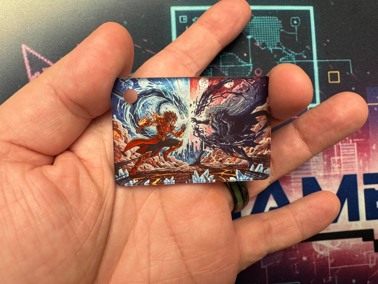 Acrylic Keychain - Customized Size 2.5 Inch X 1.5 inch One Sided Picture