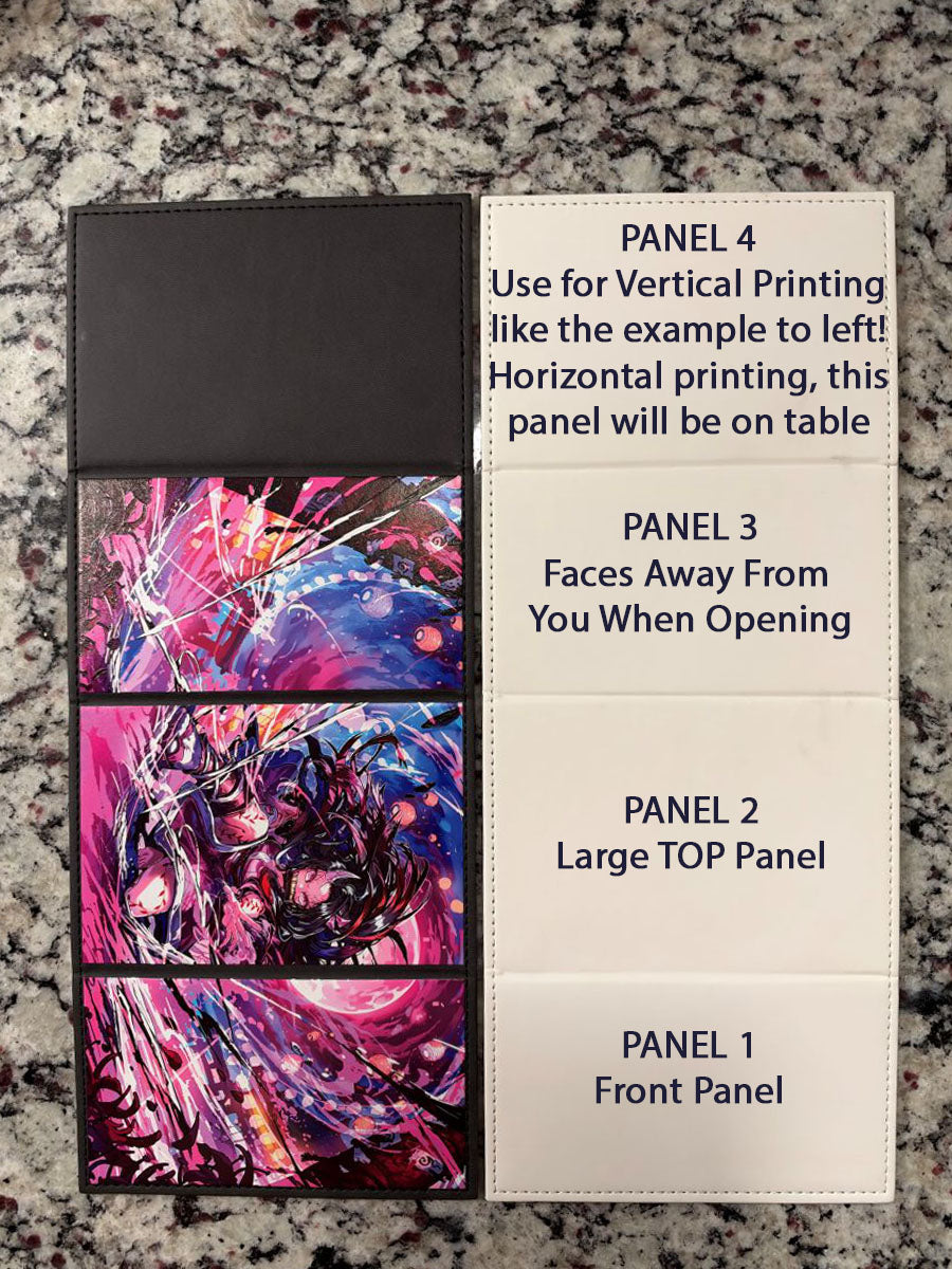 Premium Custom Printed Deck Boxes – 1 to 4 Panel Designs