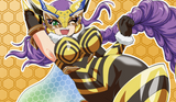 Queen Bee Variant 1 Playmat 24" Wide X 14" Height Playmat