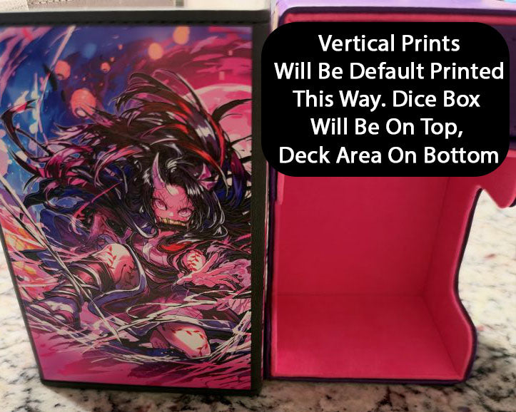 Premium Custom Printed Deck Boxes – 1 to 4 Panel Designs